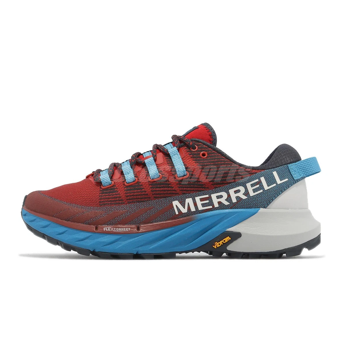 MERRELL AGILITY PEAK FLEX 4: ULTRA TRAIL SHOE, WITH VIBRAM MEGAGRIP SOLE. 