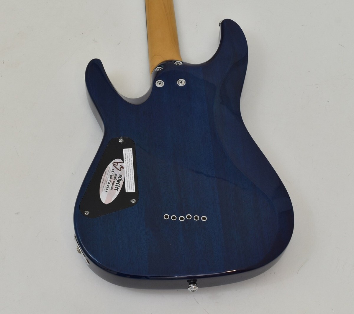 Schecter C-6 Plus Guitar Ocean Blue Burst B-Stock 0089 | eBay