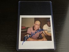 Eddie Mathews Signed Polaroid Original Photo JSA Autograph 1/1 Ed Auto Type 1