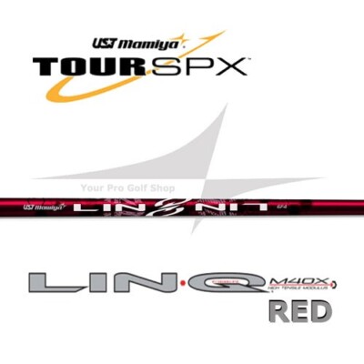 UST Mamiya LIN-Q M40X TSPX Red 6F4 Wood Shaft S Flex Mid-High