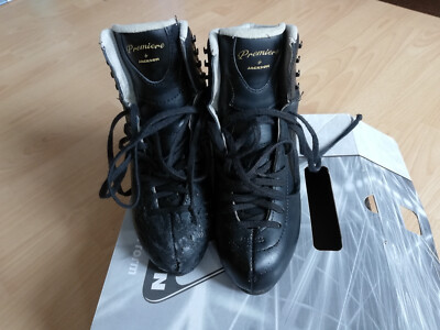 Schlittschuhe Eiskunstlaufen Jackson Premiere black M 4.5, Gr.36,5-37 ; 23.5