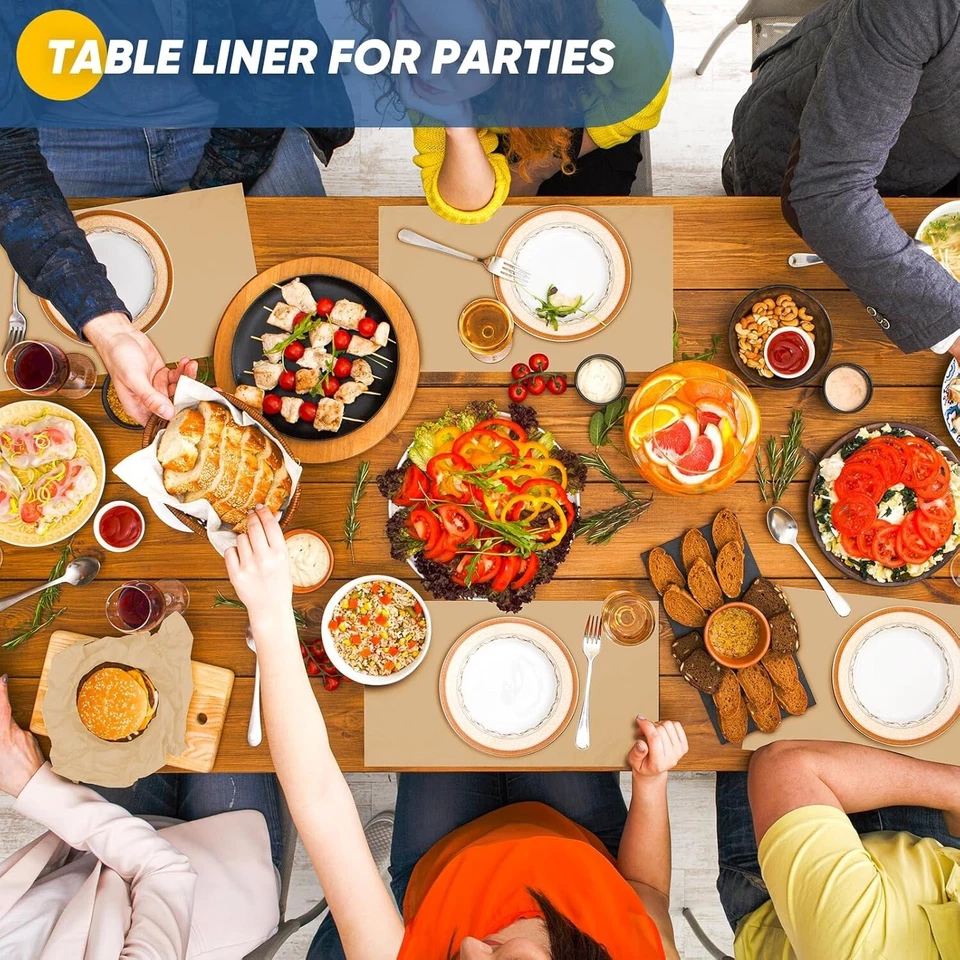 Large Creative Kraft Paper Roll (17.8" x 1200") - Chic Gift Wrapping Solution - Image 4 of 4