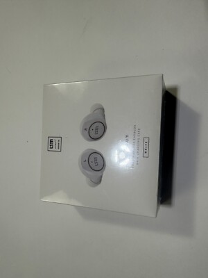 NIB LSTN Palladium TRUE wireless earbuds with charging case WHITE