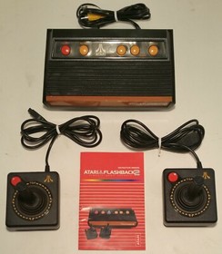 ATARI Flashback 2 Plug In Play Over 30+ Preloaded Games Classic Game Console