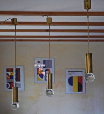 3 x Arteluce Design Bubble Glass Lampada a sospensione Gino Sarfatti Archimede Seguso #B5