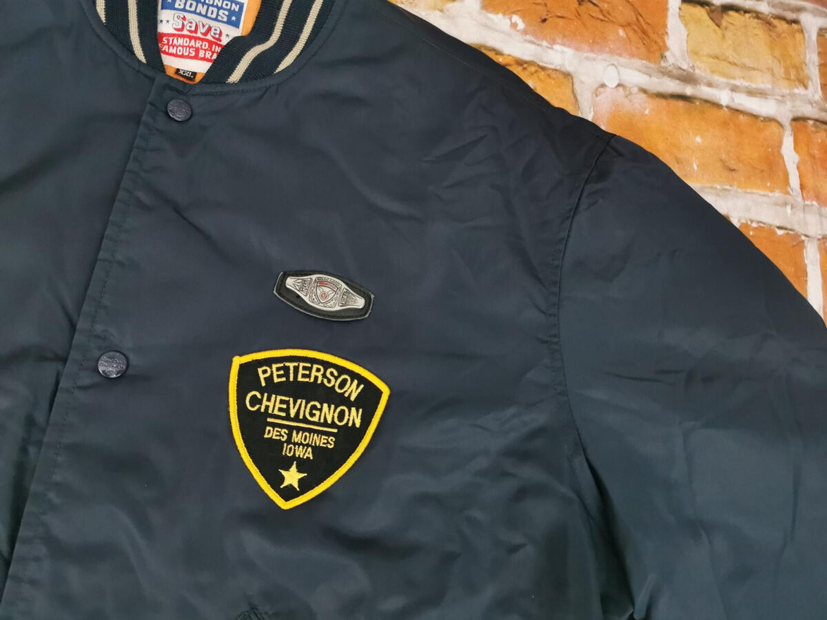 Chevignon Conquest Vintage Bomber Jacket Peterson Petrol Chevignon Conquest Vintage Bomber Jacket Peterson Petrol
