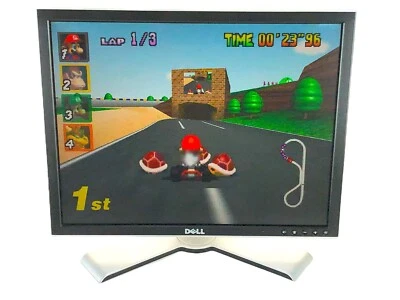 Dell 2007FPb 20" LCD Monitor 1600x1200 DVI VGA S-Video Composite With Stand - Image 1 of 4