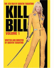 Kill Bill Vol. Part 1 DVD UMA Thurman, Lucy Liu, KILLBILL VOLUME PART one movie