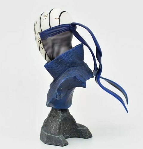 Figurine madara et obito 2 Bustes 15 Cm lot Jouet collection Manga naruto - Foto 11 di 11