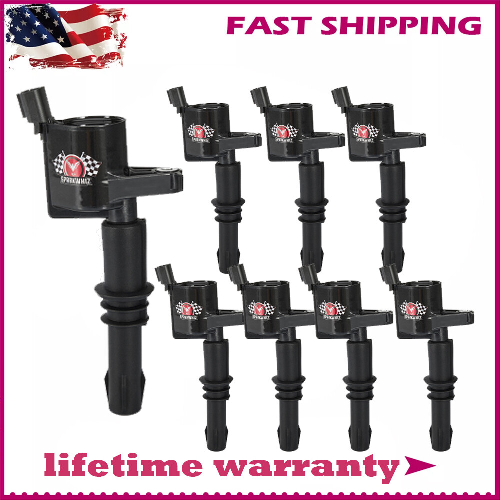 High Performance 8Pcs Ignition Coils for Ford F-150 4.6L 5.4L 2004-2008 Models