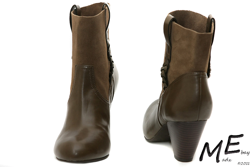 New Jessica Simpson OLIVIE Leather Fashion-Ankle Women Boots (MSRP  $140)m