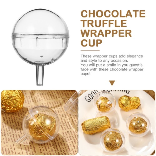 25PCS Chocolate Bouquet Cups Candy Bouquet Wrapper Holders Candy Truffle Cups - Afbeelding 5 van 11