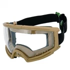 Airsoft Paintball Protective Tactical Safety Goggles Glasses Mask Tan 2605T