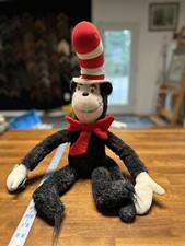 Vintage Coleco Dr. Seuss Cat In The Hat Plush 26 Inch Tall 1983