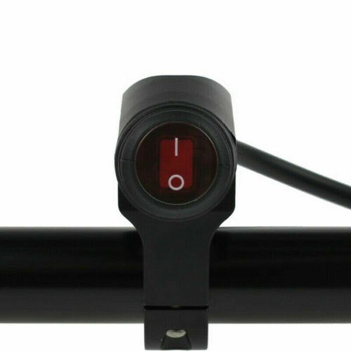12V On/Off Switch Motorcycle Waterproof LED Handlebar Headlight Fog Spot light - Picture 6 of 8