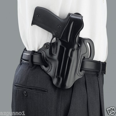 整備済 GALCO THE COP LOT HOLSTER 革製ホルスター COP 3 Slot Belt Holster
