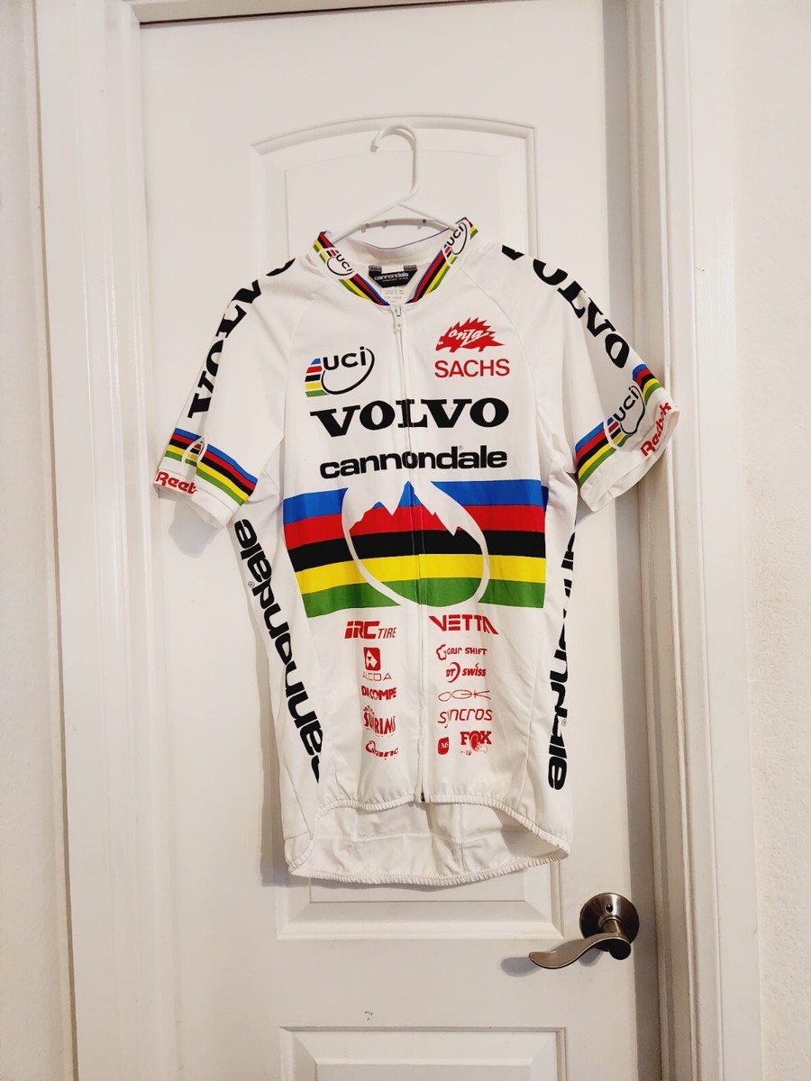 Volvo Cannondale Factory Racing World Champion Rainbow Jersey-Size