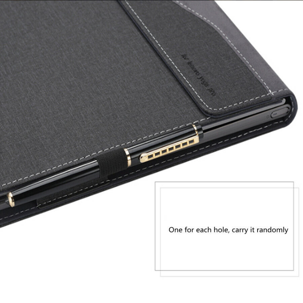 Custodia per PC portatile HP Envy x360 15.6 in pelle PU con supporto