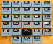 U PICK Super Nintendo SNES Games - Lethal Enforcers Winter Olympics Revolution X