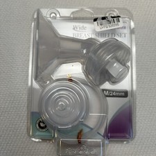 Spectra Breast Shield Set - Wide with Tubing Sz M/24mm Brand New Factory Sealed