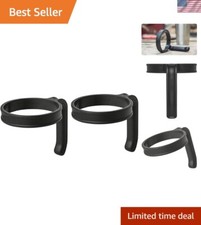 30Oz Tumbler Handle - Secure Carry for Yeti  Ozark Trail - 2 Pack Black