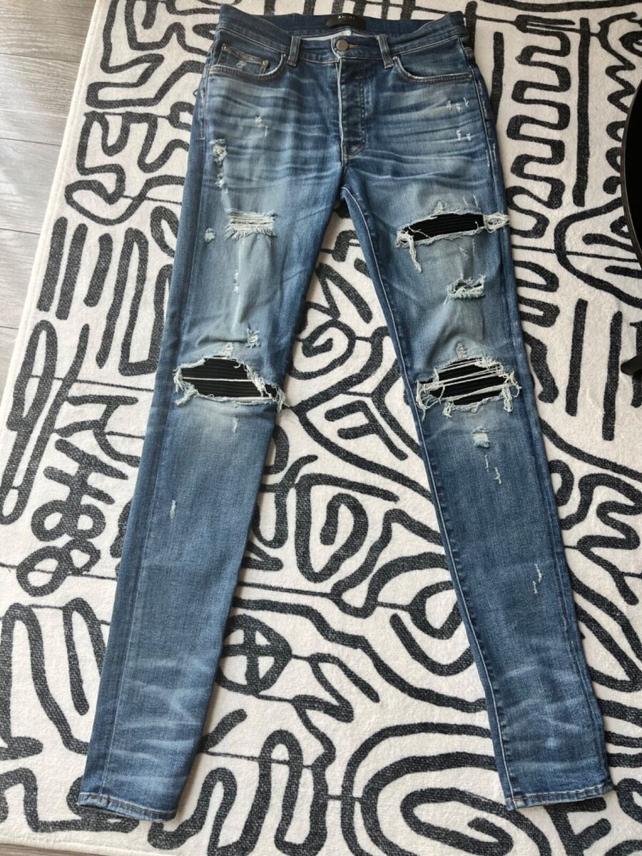 Deep classic indigo MX1 amiri jeans | eBay Deep classic indigo MX1 amiri jeans | eBay