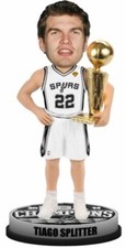 San Antonio Spurs Tiago Splitter 2014 NBA Champ MVP Bobble Head 8