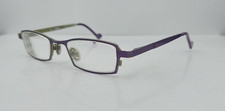 Vintage OGI Kids OK60 Green Purple Rectangular Sunglasses Korea FRAMES ONLY