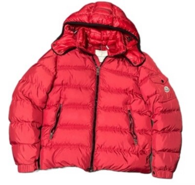 MONCLER HIMALAYA SIZE (UK L) RED %100 AUTHENTIC USED RRP£1000+ UK - Main Image