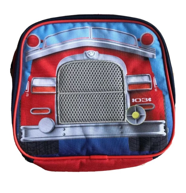 thermos fire truck lunch box