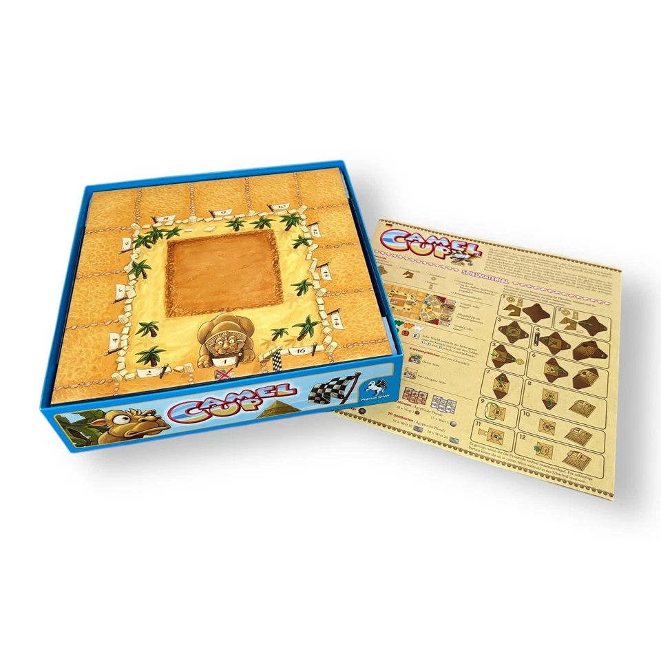 Camel Up - Pegasus Spiele - Komplett - Brettspiel Camel Cup Familienspiel 2014 - Bild 2 von 4