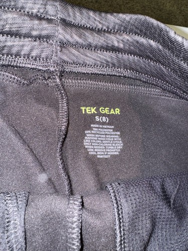 NWT Tek Gear Fleece Performance Pants, Size Small 8, Navy Gray Black - Picture 5 of 7