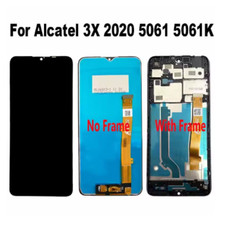 For Alcatel 3X 2020 5061 LCD Display Touch Screen Digitizer Assembly With Frame