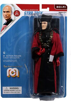 Mego Sci-Fi Star Trek TNG Q 8 Inch Figure Mego | eBay