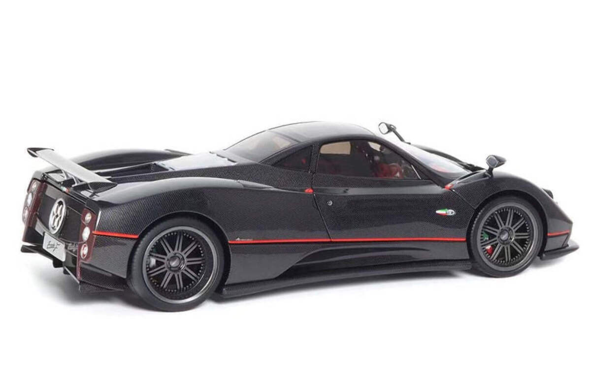 Almost-Real 2005 Pagani Zonda F Gloss Carbon Black w/ Red Almost-Real 2005 Pagani Zonda F Gloss Carbon Black w/ Red