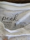 Size 4 5 Peek Pale Blue Silver Stars Top Girl Top Shirt Long Sleeve Tee — photo 3