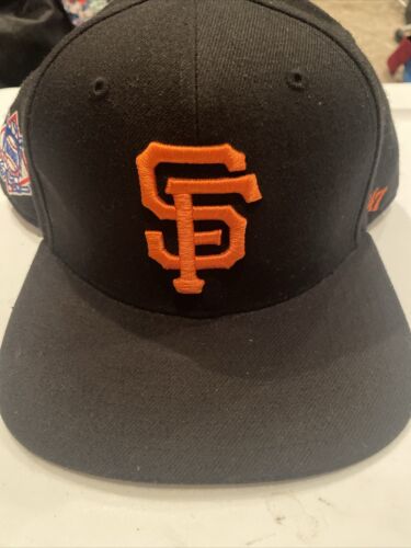San Francisco Giants Hat Cap Strapback Black '47 MLB Baseball SF Adjustable Mens