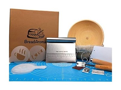 9 Piece Bread Proofing Basket Set Standard