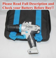 Mac Allister MSCD18-Li-2 18V Cordless Combi Drill (Body only) -Read Description!