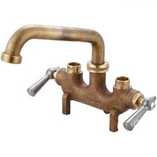Central Brass 0466 Two Handle Laundry Faucet - Brass
