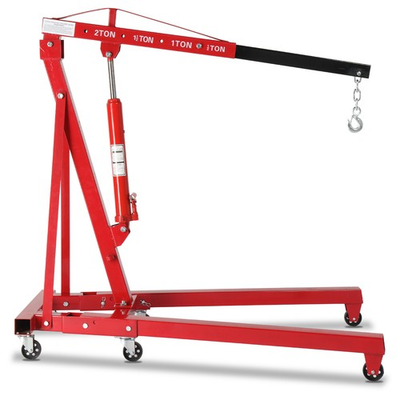 #ad New Hot 2 Ton 4400 LB Engine Motor Hoist Cherry Picker Shop Crane Lift Foldable $225.99