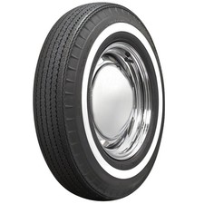 Coker Tire American Classic Bias Look Radial Whitewall Tire 670r15 Coker Tire American Classic Bias Look Radial Whitewall Tire 670r15