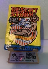 1991 Topps Desert Storm Victory Coalition for Peace 8 cards 1 Sticker NEW