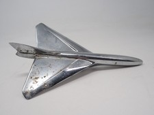 1954 Ford Jet Airplane Hood Ornament Crestline Customline Mainline Oem