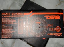 DS18 PRO-GM6B 6.5" MIDRANGE CAR SPEAKER WITH BULLET LOUDSPEAKER 480 WATTS 8 OHM
