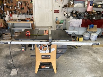 Ridged Table Saw with Stand And Herc-U-Lift Mover