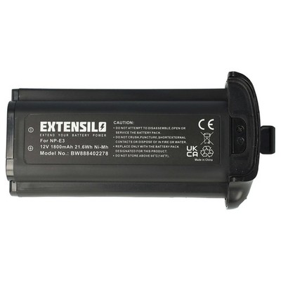 Akku für Canon EOS 1Ds Mark II 1D Mark II N 1D 1D Mark II 1Ds 1800mAh 12V