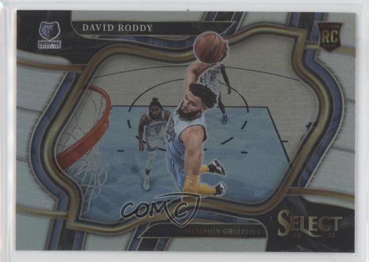 2022-23 Panini Select Courtside Silver Prizm David Roddy #273 0uh2