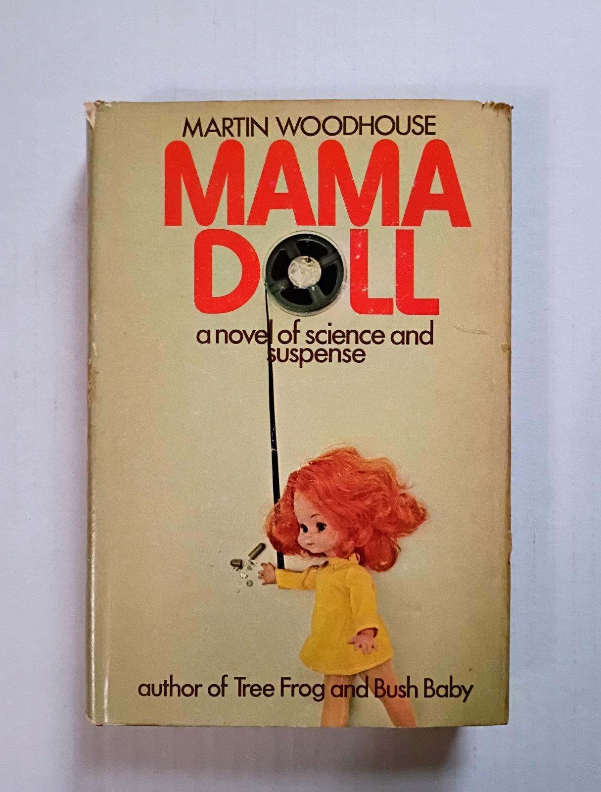 Mama Doll by Martin Woodhouse Vintage 1972 Sci-Fi Suspense Vintage Hardcover
