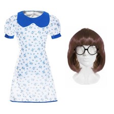 M&auml;dchen Honig Lehrer Kost&uuml;m Per&uuml;cke Brille Buchwoche Outfit Welttag des Buches
